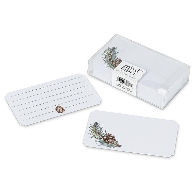 Abbott Abbott Pinecones Mini Note Cards, 50 Pieces - Little Miss Muffin Children & Home