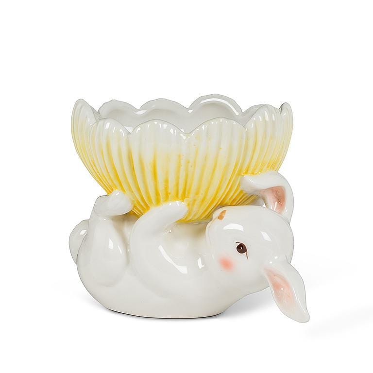 Abbott Abbott Rabbit with Flower Planter - Little Miss Muffin Children & Home