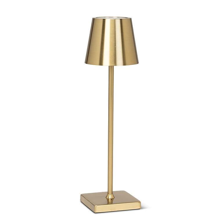 Abbott Abbott Classic Shade LED Table Light 15"H- Matte Gold - Little Miss Muffin Children & Home