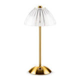 Abbott Abbott Fancy Shade LED Table Light 12"H Gold/White - Little Miss Muffin Children & Home