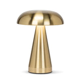 Abbott Abbott Metallic Mushroom LED Table Light - 8"H Brushed Gold - Little Miss Muffin Children & Home