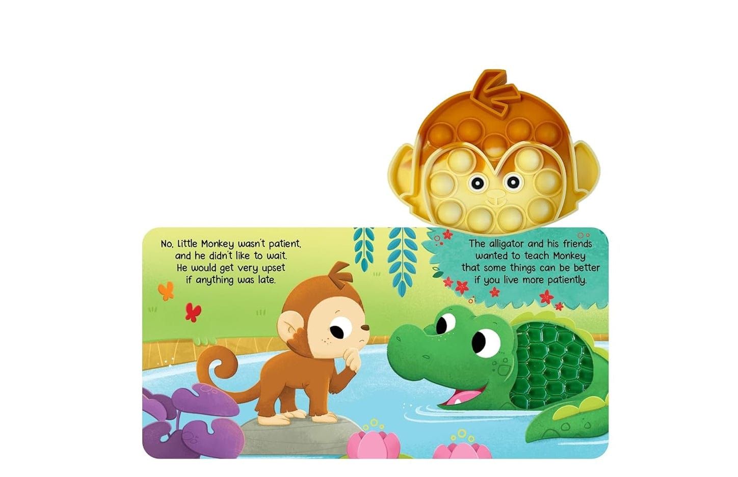 Little Hippo Books Little Monkey - Your Sensory Fidget Friend - Little Miss Muffin Children & Home