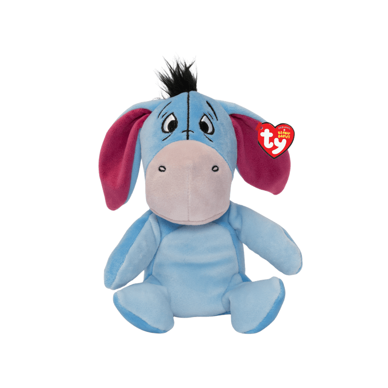Beanie Babies Winnie the Pooh Eeyore Floppy Plush
