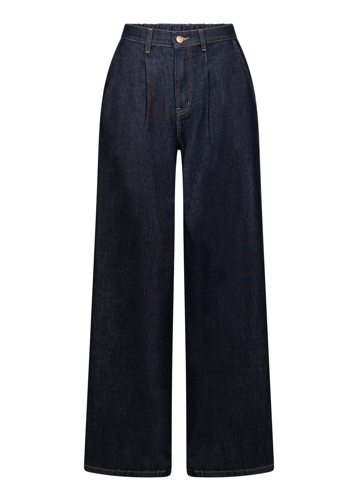 Yoga Jeans Lily Wide Leg Pleated Flowy High Rise 32" Jeans in Elera - Little Miss Muffin Children & Home