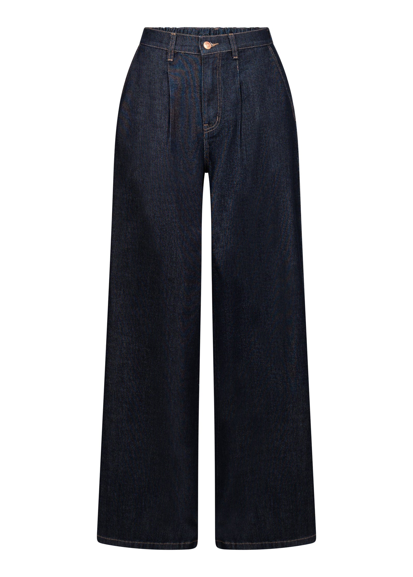 Yoga Jeans Lily Wide Leg Pleated Flowy High Rise 32" Jeans in Elera - Little Miss Muffin Children & Home