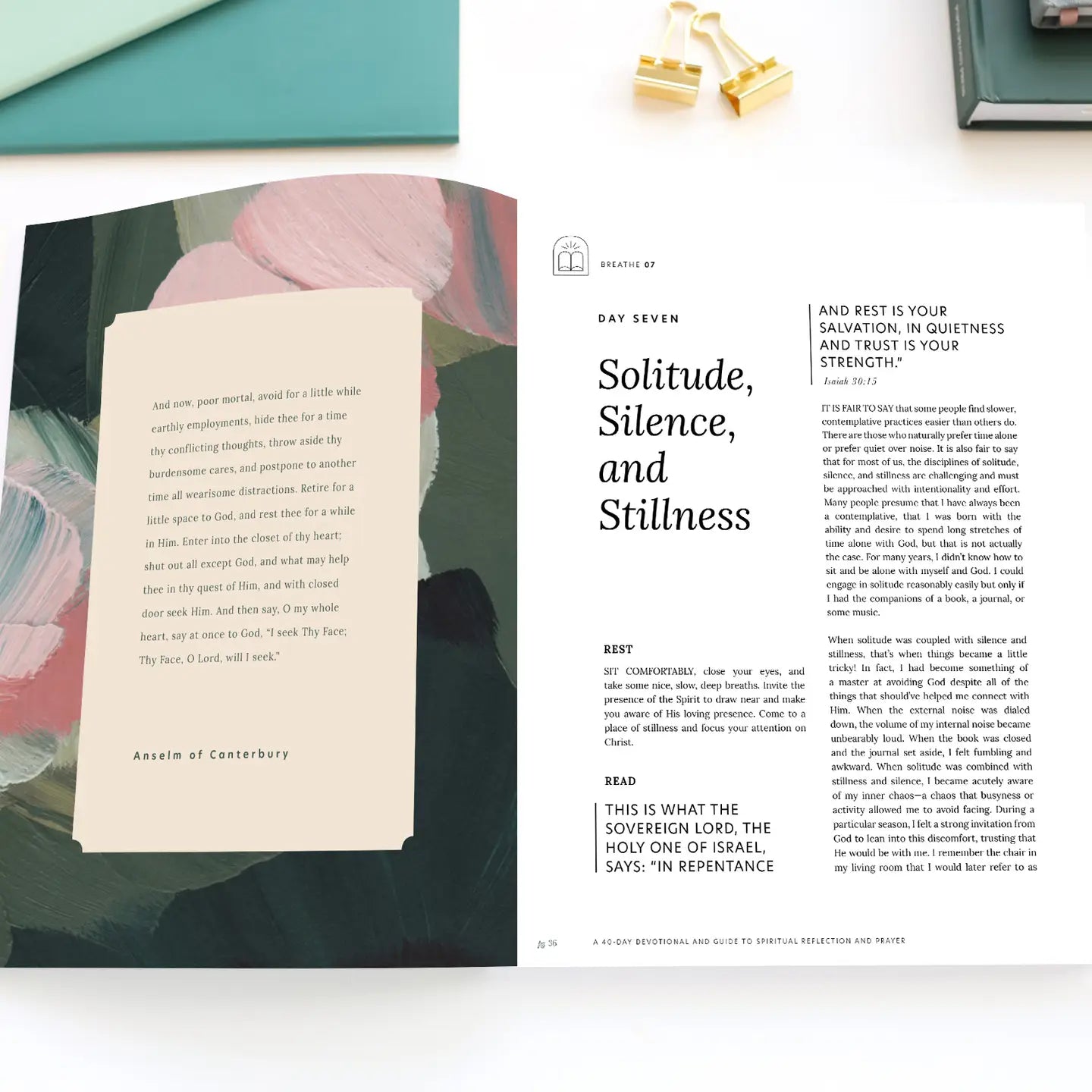Breathe: 40 Days of Devotions and Reflections on Prayer