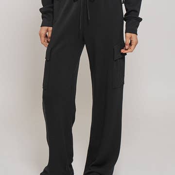 Urban Daizy Urban Daizy Cargo Sweatpants in Black - Little Miss Muffin Children & Home