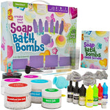 Dan&Darci Mega Bath Bomb Soap and Scrub Making Kit