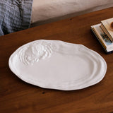 Beatriz Ball Vida Ocean Large Oval Crab Platter White