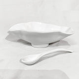 Beatriz Ball Beatriz Ball Vida Havana Small Oval Bowl with Spoon White - Little Miss Muffin Children & Home