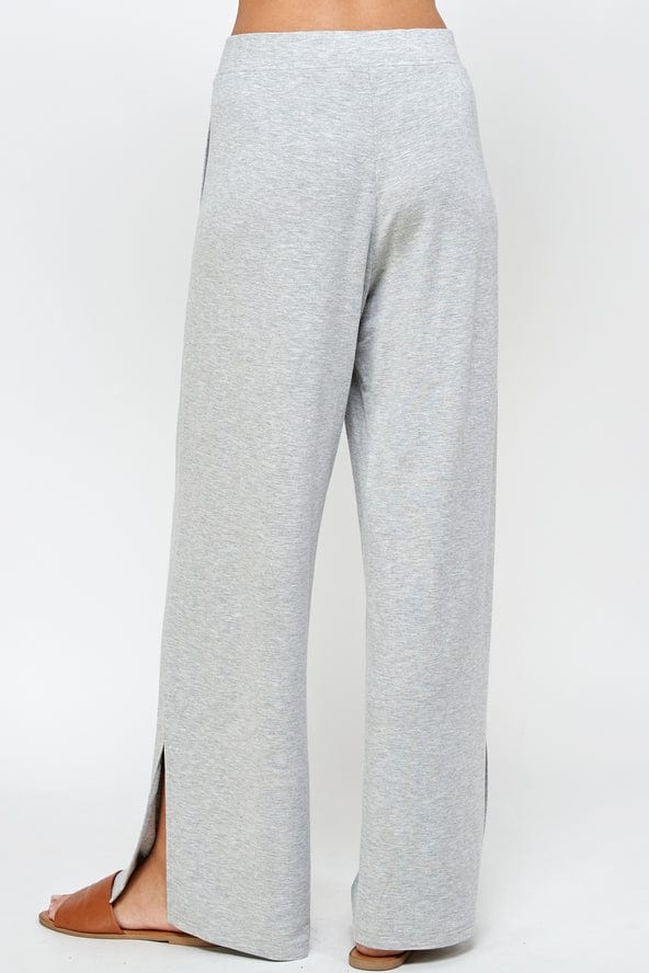 Ellison Ellison French Terry 2-Piece Set in Heather Grey - Little Miss Muffin Children & Home