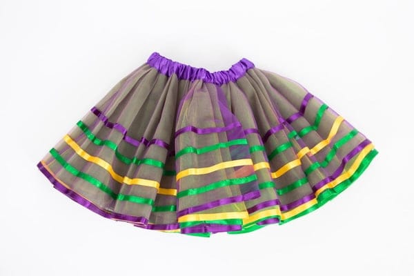4 Layer Mardi Gras TuTu