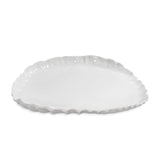 Beatriz Ball Vida Bloom Pinched Large Oval Platter, White