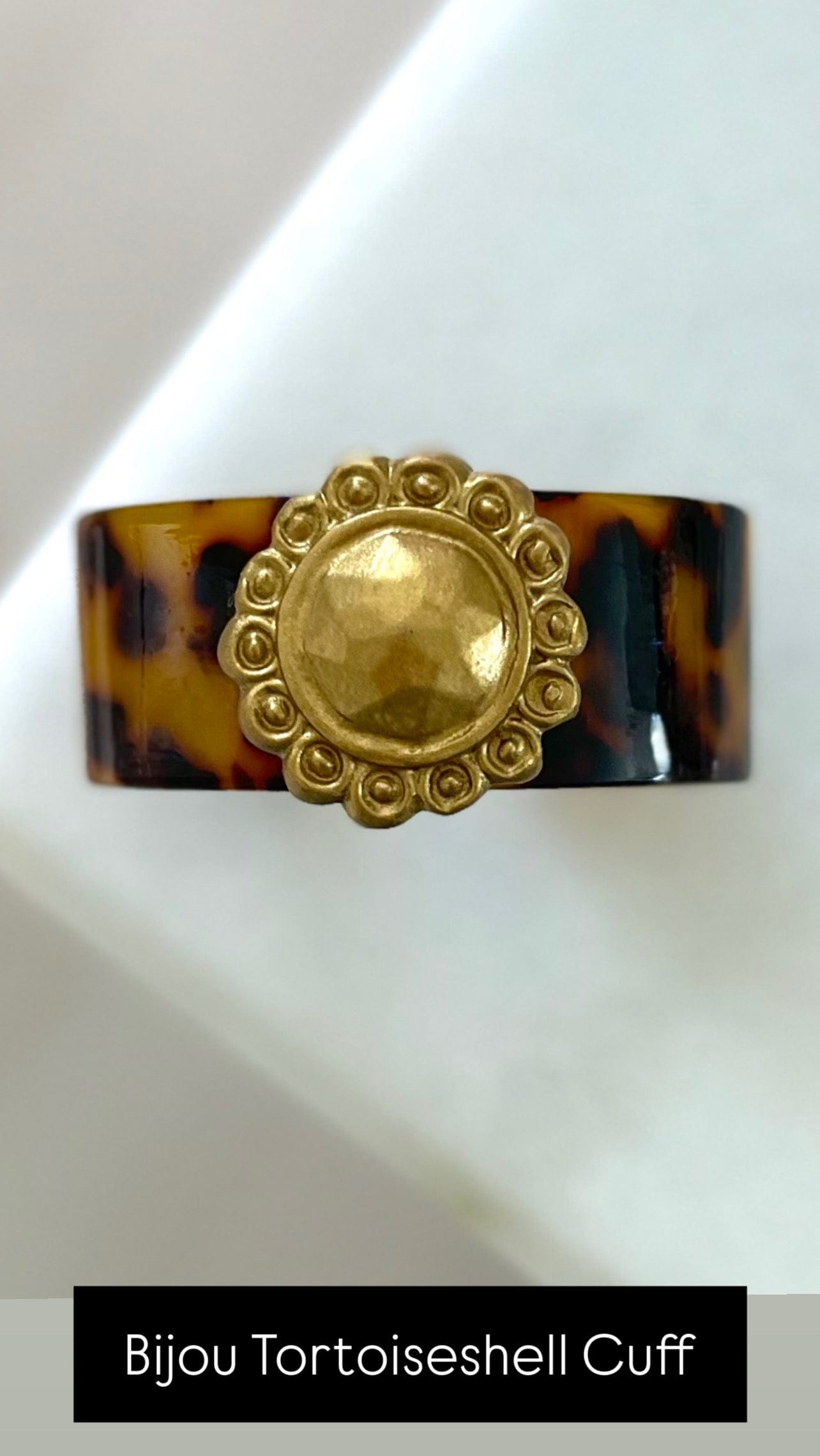 Carol Cassisa Carol Cassisa Bijou Tortoise Shell Cuff - Little Miss Muffin Children & Home