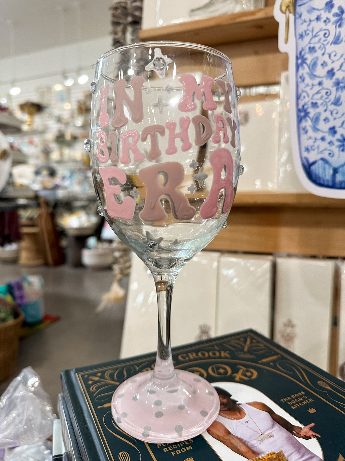 Katie Heaton Designs In My Birthday Era Wine Glass - Little Miss Muffin Children & Home