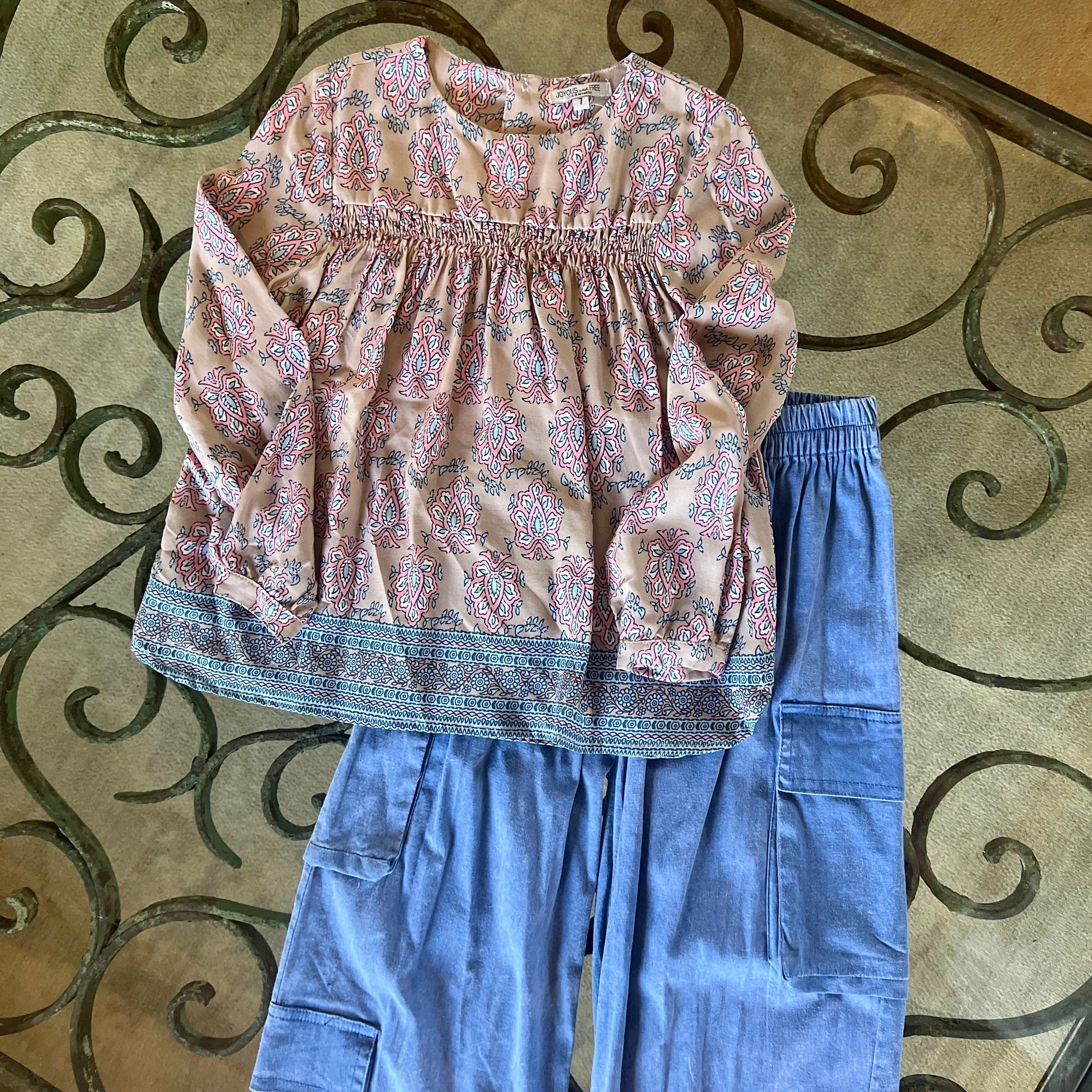 Joyous and Free Joyous and Free Pocket Cargo Pants - Little Miss Muffin Children & Home