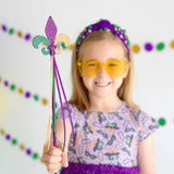 Sweet Wink Mardi Gras Wand