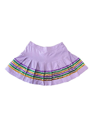 Mardi Gras Creations Youth Sequin Skort - Lavender