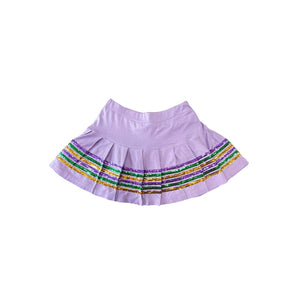 Mardi Gras Creations Junior Sequin Skort - Lavender