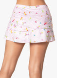 Lucky in Love Women's Cocktail Medley Scallop Tennis Skirt