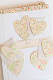 Karen Adams Designs Hugs and Kisses Floral Heart Gift Enclosures