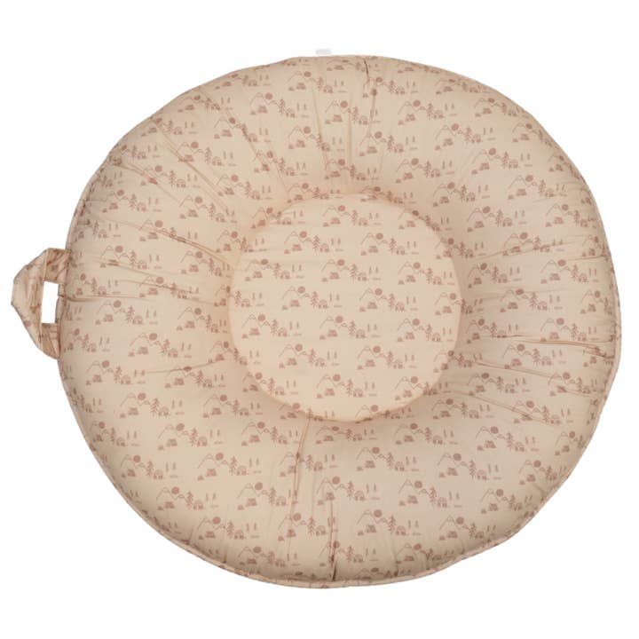 Little Camper 34" Diameter Round Lucy Darling Children's Floor Cushion