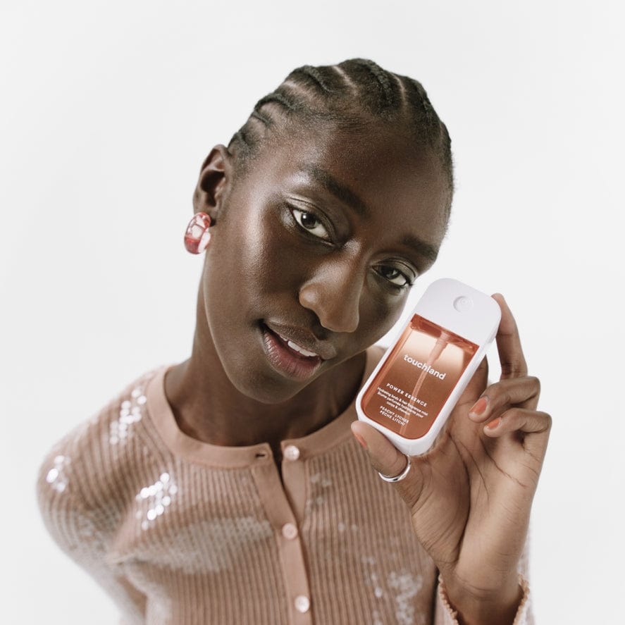 Touchland Peachy Lychee Power Essence Body & Hair Fragrance Mist - Little Miss Muffin Children & Home