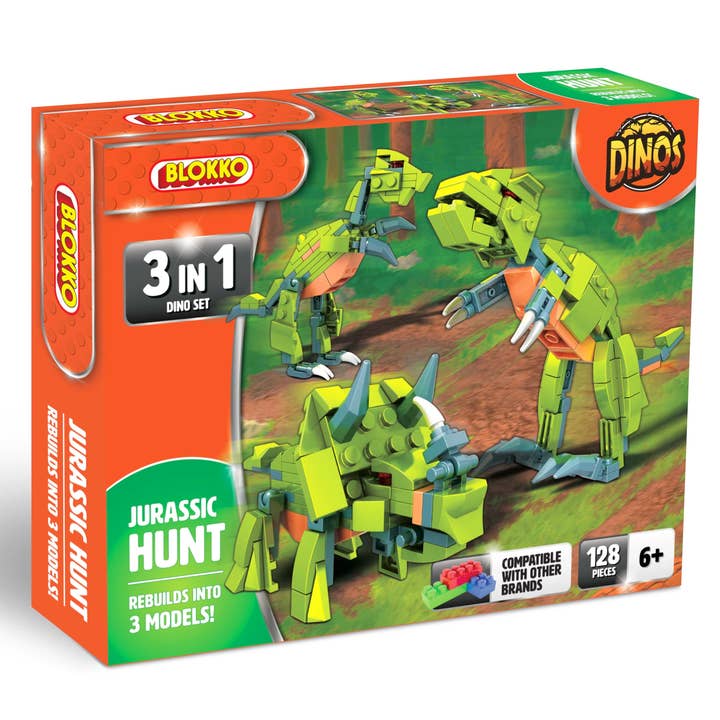 Anker Play Products Anker Play Products 3 in 1 Jurassic Hunt Blokko Kit - Little Miss Muffin Children & Home