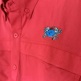 Whereable Art WHEREable Art Blue Crab Fishing Shirt - Little Miss Muffin Children & Home