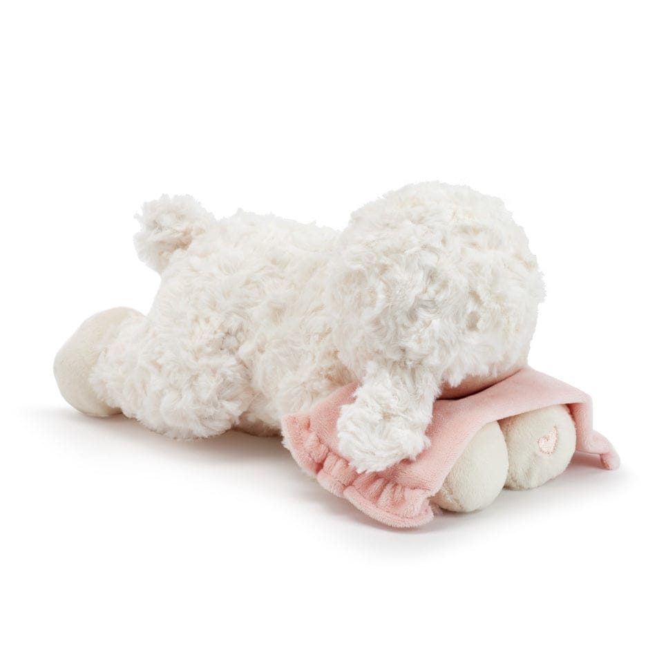 Pink Goodnight Prayer Mechanical Lamb