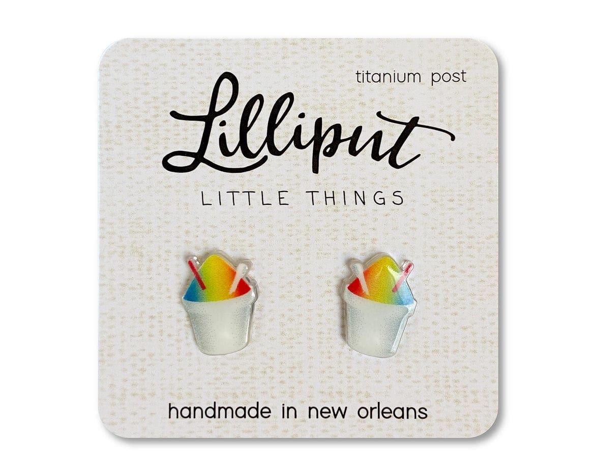 Lilliput Little Things Lilliput Little Things Snoball Earrings - Little Miss Muffin Children & Home