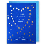 J.Falkner Cards J.Falkner Gold Stars Anniversary Card - Little Miss Muffin Children & Home