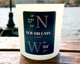 Southern Lights Southern Lights New Orleans Co-ordinates Candle 10oz - Little Miss Muffin Children & Home