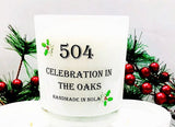 Southern Lights 504 Holiday Celebration in the Oaks Candle