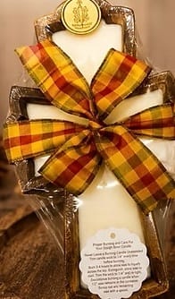 16oz Cross Dough Bowl Candle