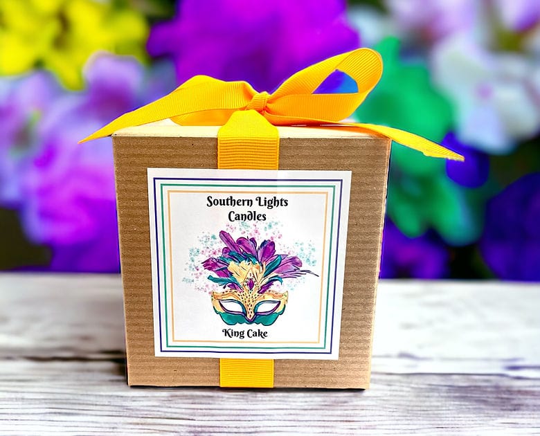 Southern Lights Southern Lights Boxed King Cake Candle - Little Miss Muffin Children & Home
