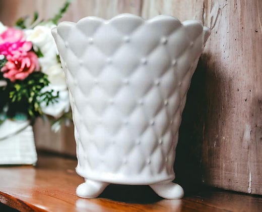 Southern Lights Southern Lights White Footed Urn Candle - Little Miss Muffin Children & Home