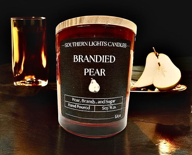 brandied pear