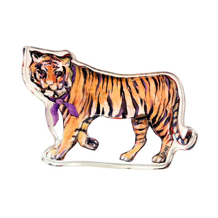 tiger acrylic decoration