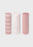 Mayoral Usa Inc Mayoral 3-Piece Set of Gauze Muslin Baby Cloths - Little Miss Muffin Children & Home