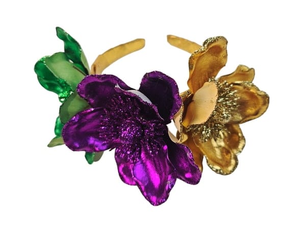 Mardi Gras Magnolia Headband