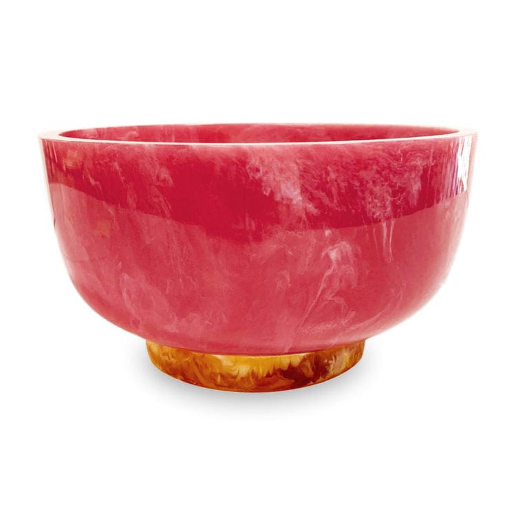Beatriz Ball Beatriz Ball Rio Large Resin Bowl with Base, Pink & Orange - Little Miss Muffin Children & Home