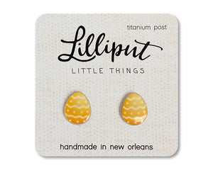 Lilliput Little Things Lilliput Little Things Easter Egg Earrings - Little Miss Muffin Children & Home