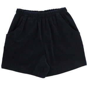 Bailey Boys Bailey Boys Elastic Waist Short -Navy Cord - Little Miss Muffin Children & Home