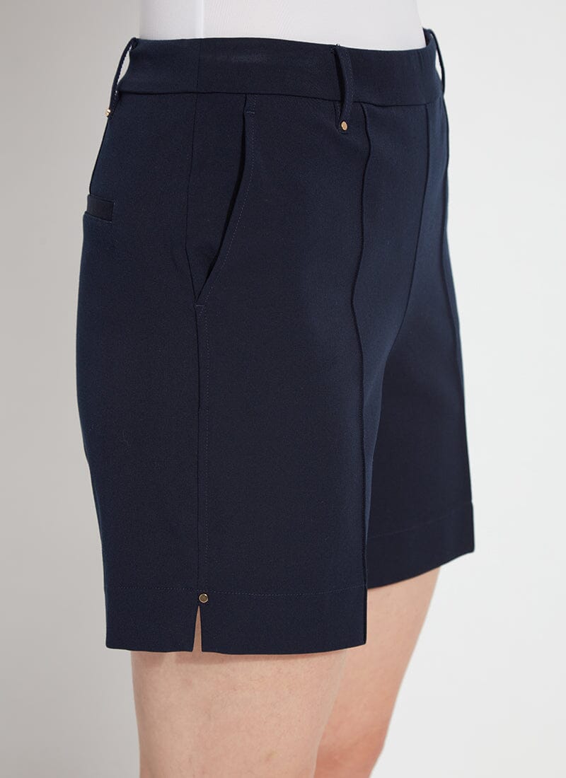 Lysse Lysse Amanda Stretch Twill Short in True Navy - Little Miss Muffin Children & Home