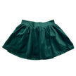 green velvet skirt