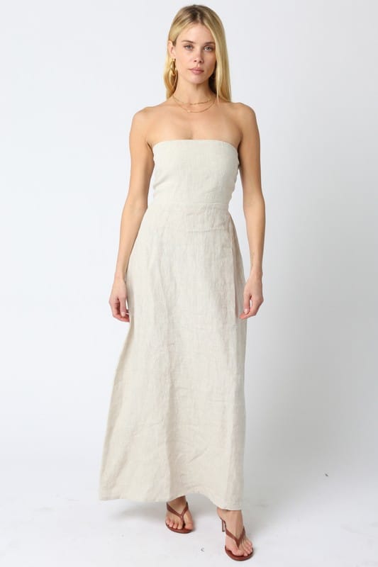 Irise Linen Maxi Dress