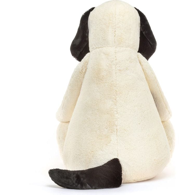 Jellycat Jellycat Gigantic Bashful Black & Cream Puppy - Little Miss Muffin Children & Home