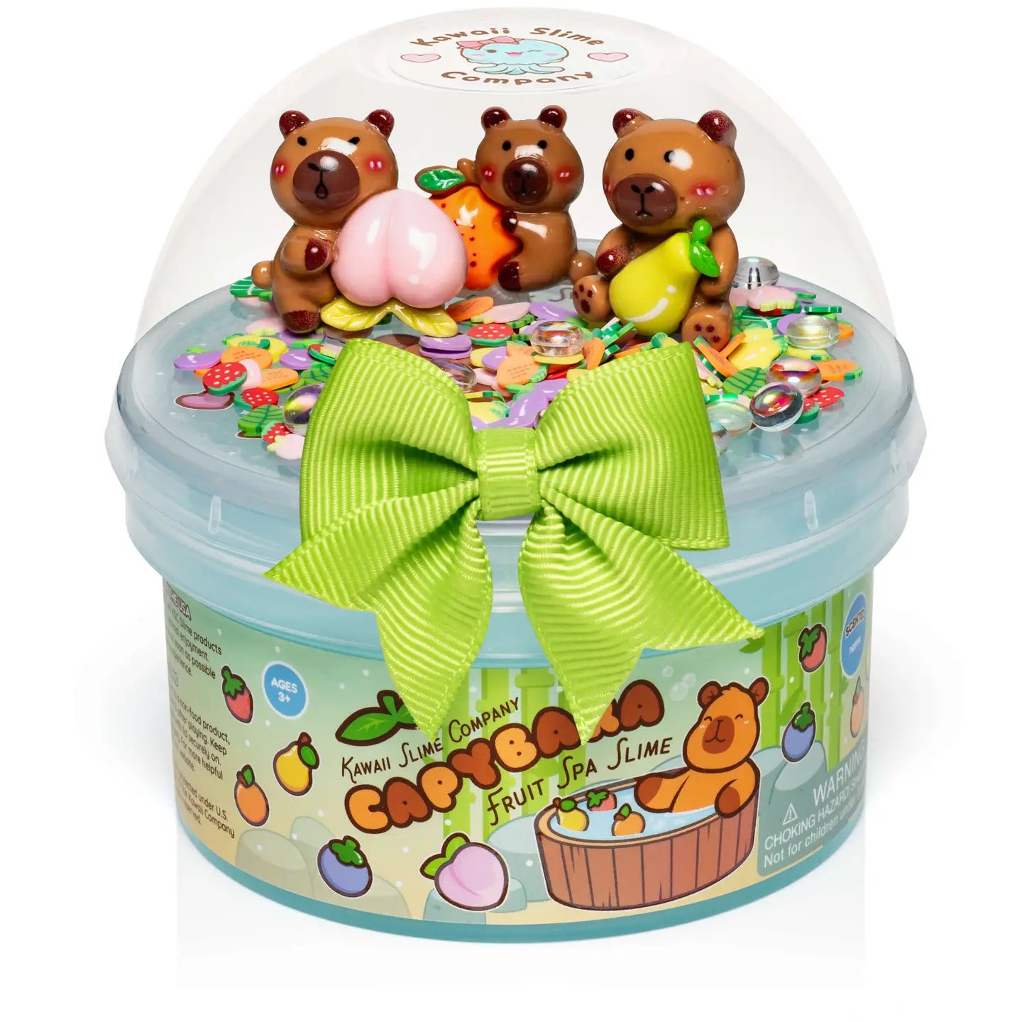 Capybara Fruit Spa Signature Dome™ Slime
