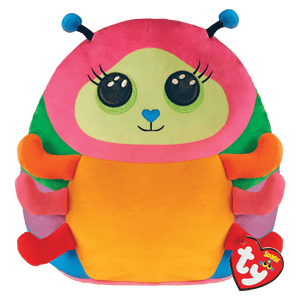 Ty Inc Ty Inc Beanie Squishies Nessa Multicolored Caterpillar - Little Miss Muffin Children & Home